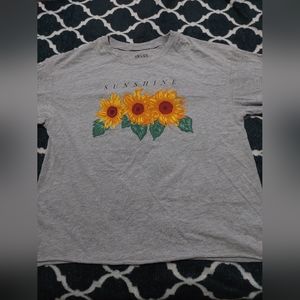 Awake Sunshine Sunflower tee 2XL‎